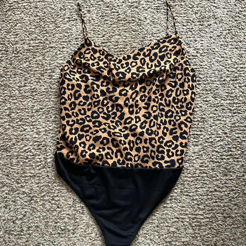Leopard bodysuit